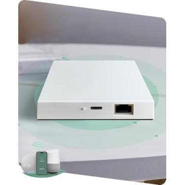 Imagem de Hub Bluetooth Yoorax, hub inteligente para aplicativo Yoolax Home, funciona com persiana motorizada, sombra zebra, sombra ao ar livre, Shangri-la Shade, conecte com Alexa, Google Home (para motor
