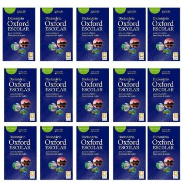 Imagem de Kit 15 Livros: Dicionario Oxford Escolar Para Estudantes Brasileiros d