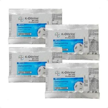 Imagem de K-othrine Wg 250 Profissional Inseticida - 4 Sachê 5g - Bayer