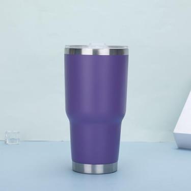Imagem de Castrap Caneca De Viagem De Aço Inoxidável 304, Copo De Carro Isolado A Vácuo De Grande Capacidade De 30 onças, Copo De Cerveja De Parede Dupla Para Uso Ao Ar Livre (7)