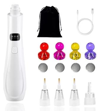 Imagem de LevyPan Caneta elétrica de pintura de diamante com bomba de vácuo, 3 modos de sucção ajustáveis e recarregável, acessórios e ferramentas de pintura de arte de diamante DIY