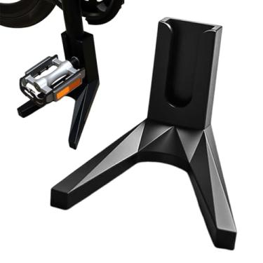 Imagem de Suporte de Chão para Bicicleta de Estrada | Apoio de Bicicleta em Cavalete de Exposição,Suporte De Bicicleta Portátil Economizador De Espaço Acessórios Para Bicicleta Para Sala Interior Casa Varanda E