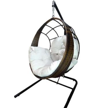 Imagem de Balanço ninho com o suporte de chão direto da fabrica - REI DAS FIBRAS