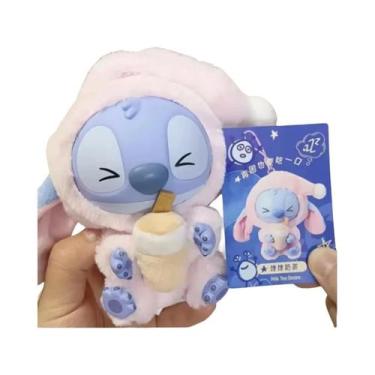 Imagem de Disney Stitch Vinil Cego Caixa Bolsa Pingente Boneca Fofa Brinquedo Mi