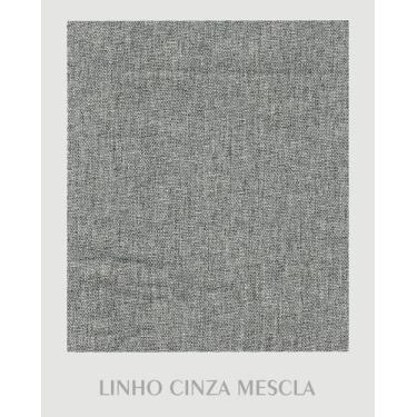 Imagem de Sofá 02 Lugares Bélgica Living 2,30 - Best Mobília, Linho Cinza Mescla