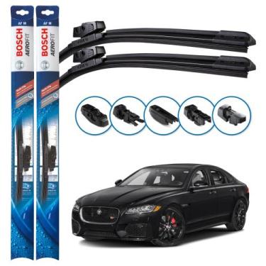 Imagem de Par de Palhetas Limpador Parabrisa Multiclip Original Bosch Jaguar XFR