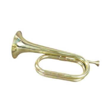 Imagem de Colaxi Trompete Instrumento de Bronze Retro Ouro Cobre Dourado Instrumento Musical Trompete para de Atmosfera de Festival