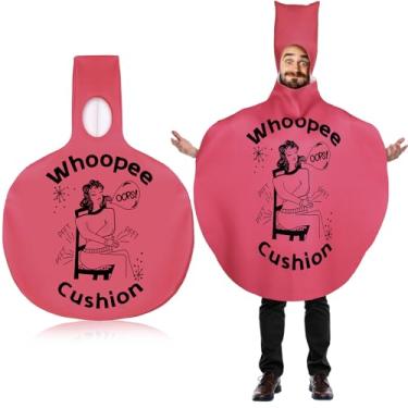 Imagem de Mepase Fantasia de almofada de Halloween Plus Woopie para adultos, fantasia divertida para homens e mulheres, fantasias de festa cosplay, como mostra, 51 x 37 inch