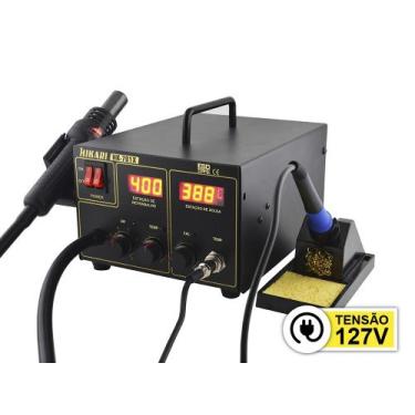 Imagem de Estação de Solda e Retrabalho SMD Conjugada Hikari HK-701X, 110V