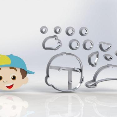 Imagem de Cortador Lucas Neto Modular Tamanho 5cm