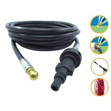 Imagem de Mangueira Desentupidora 15m Electrolux Weekend Lavadora - COMPATÍVEL E