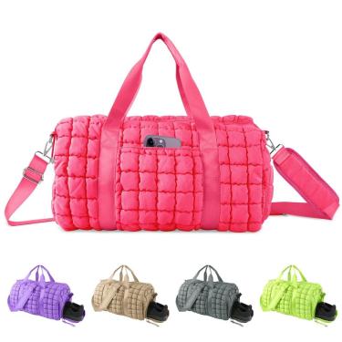 Imagem de Mochila XSUIOY acolchoada Travel Gym para mulheres Rosered