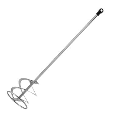 Imagem de MTX Misturador De Tinta E Argamassa 120 × 600 Mm – Batedor Para Furadeira, Aço Robusto, Mistura Uniforme De Baixo Para Cima, Para Gesso, Textura E Massa, Capacidade 12–15 Kg