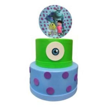 Imagem de Bolo Fake Monstros SA - Catavento Festa dos Sonhos