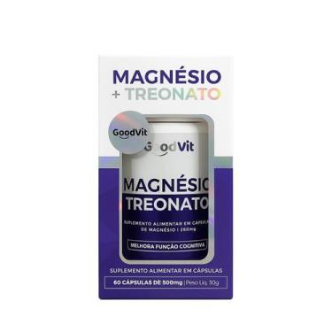 Imagem de Magnésio Treonato 500mg 60 Cápsulas - Good Vit
