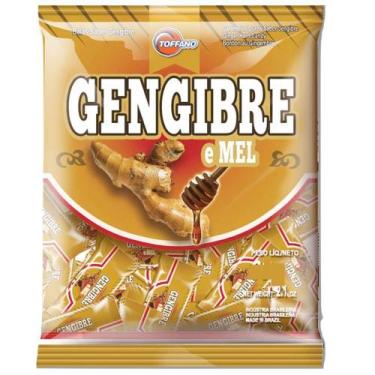 Imagem de Bala Gengibre e Mel 500g - Toffano