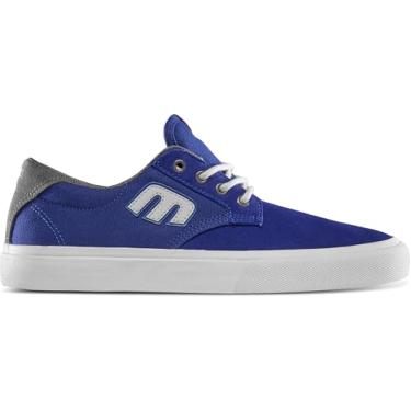 Imagem de Etnies Tênis de skate masculino Barge Plus, Azul-marinho/cinza escuro/azul, 42