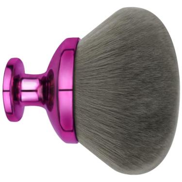 Imagem de docolor Pincel de maquiagem extra grande para autobronzeador, pincel de mistura autobronzeadora, cabelo sintético macio, pó, base, blush, bronzeador, pincel de rosto e corpo