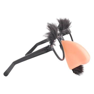 Imagem de Rrlihjgu Óculos De Nariz | Óculos com Olhos Saltitantes | De Sol Novelty Com Sobrancelhas E Bigode Favoritos De Festa Para Fantasias Cosplay Peças Escolares Adereços De Cabine Fotográfica