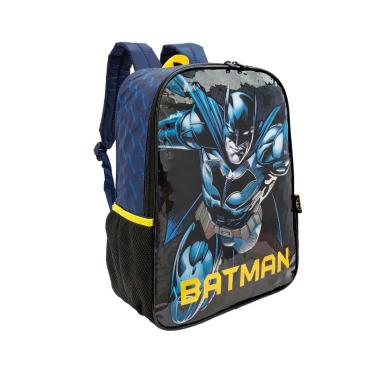 Imagem de Mochila de Costas Escolar Infantil Creche Passeio Batman Dc Luxcel