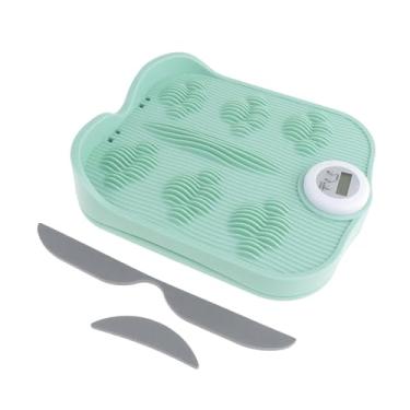 Imagem de kowaku Prancha de alongamento de panturrilhas Função de temporização para alongamento de panturrilhas Placa inclinada leve antiderrapante Profissional para, Verde