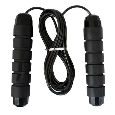 Imagem de Corda de Pular Profissional Speed Rope, Rolamento com Cabo de Aço, Punhos Ergonômicos, 3 Cores
