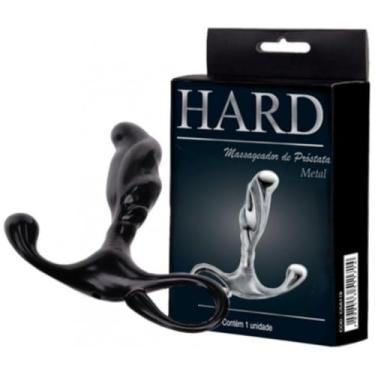 Imagem de Estimulador Prostático com Hastes de Segurança Acessório de Próstata para Saúde Masculina e Prazer CSA125 (PRETO)