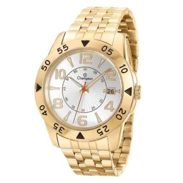 Imagem de Relógio CHAMPION masculino analógico dourado prata CA31257H