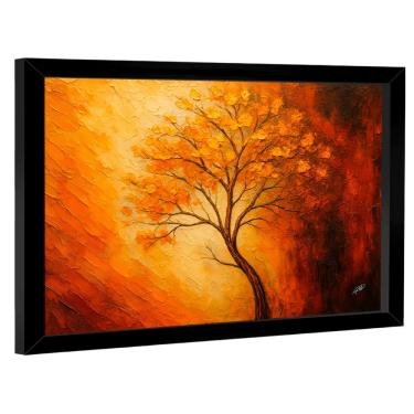 Imagem de Quadro Decorativo Árvore da Vida Espatulada