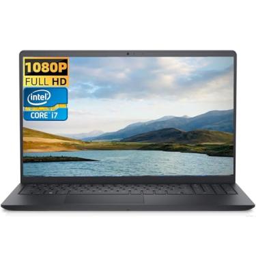Imagem de Dell Notebook Inspiron 15 3520 de 15,6 polegadas FHD, processador Intel Core i7-1255U, 32 GB de RAM, SSD de 1 TB, leitor de cartão SD, WiFi, Bluetooth, webcam, Win 11 Home, acessórios Alpacatec, preto