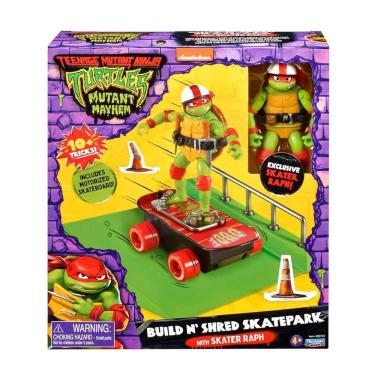 Imagem de Pista De Skate Com Boneco Raph Skatista - Tartarugas Ninja