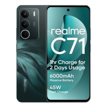 Imagem de Smartphone realme C71 8 GB RAM 256 GB  Tela 6,67" 120 Hz  Bateria 6 30