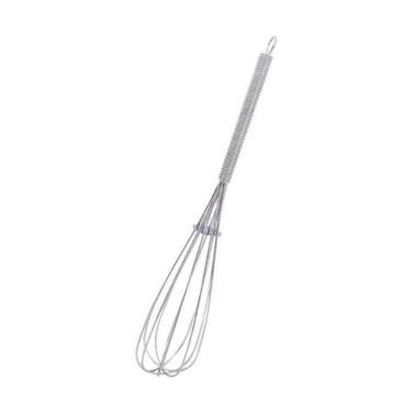 Imagem de Batedor De Ovos Pequeno Manual Inox 20 Cm Echo Kinzoku Japão