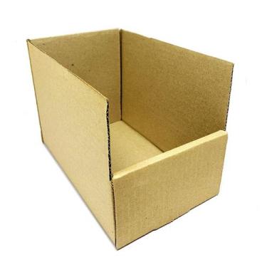 Imagem de Kit 10 Caixas De Papelão Prateleira Organizadora Estoque - SPORTINOX, 