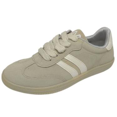 Imagem de Tênis Feminino Dia a Dia Moderno Sola Reta Casual Via Marte