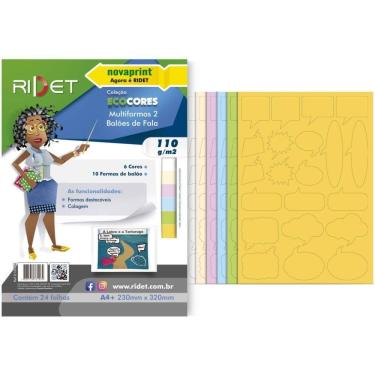Imagem de Bloco p/Educação Artística Multiformas 230x320mm 110g 24fls