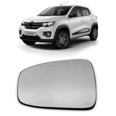 Imagem de Lente Subconjunto Retrovisor Kwid 2017 A 2023 - SP ACESSÓRIOS, Direito