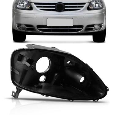 Imagem de Carcaça farol fox 2004 2005 2006 2007 2008 2009 foco simples - SP ACES