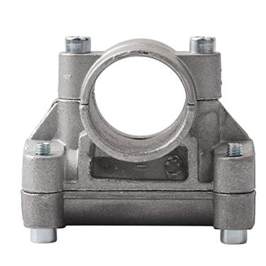 Imagem de Holigie Braçadeira de suporte, acessório de ferramenta de jardinagem de liga de alumínio, prata, para alça de aparador Darwin Grip (suporte de fixação cruzada, 28 mm)