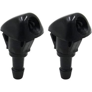 Imagem de Boxonly 2 peças de reposição de bicos de jato de jato de lavagem de para-brisa dianteiro ABS para Honda CR-V 1999–2004, Acura RL 1999–2004, RSX 2002–2003 OEM # 76810S10A02