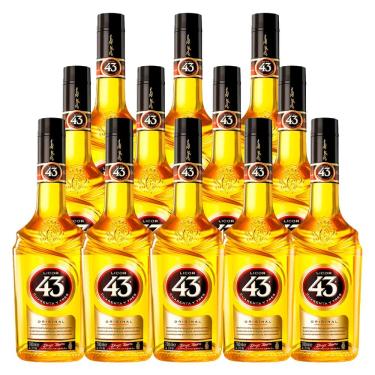 Imagem de Licor Creme 43 Cítrico Diego Zamora 700ml 12 Unidades