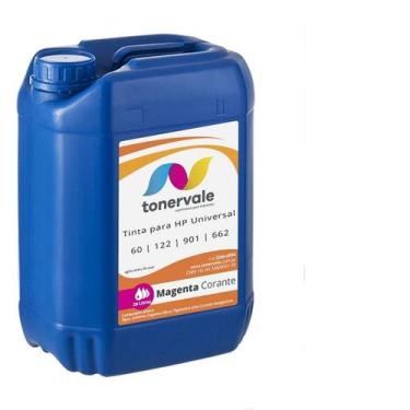 Imagem de Tinta Tankfull Para Cartucho HP 122 662 122 60 901 Impressora HP 3050 