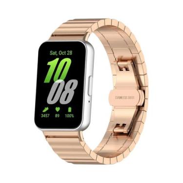 Imagem de Pulseira De Substituição Em Aço Inoxidável Para Samsung Galaxy Fit 3, 
