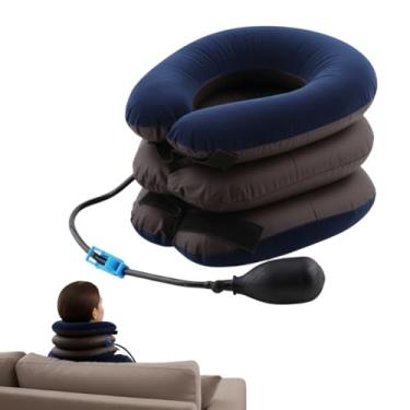 Imagem de Almofada Encosto de Pescoço de Tração Cervical Inflável Ortopédico