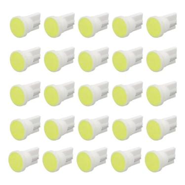 Imagem de 2X Kit 20 Lampada T10 Cob Led Branca Pingo Luz