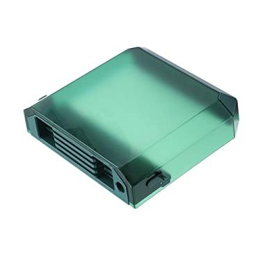 Imagem de Zhjvihx Porta de Faca de Cozinha, Parede de Faca de Bandeja de água Leve, Compacto Transparente Montado Em Prateleira Fácil de Limpar para Casa para Casa (Verde)