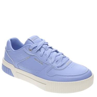 Imagem de Skechers Court Classics Jade-Key Highlights Tênis feminino, Periwinkle, 38