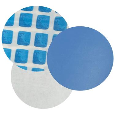 Imagem de Kit de reparo tudo-em-um para piscinas acima do solo | Adesivos de vinil de colagem rápida ou subaquática para fácil montagem e moldura de piscinas de 10 cm