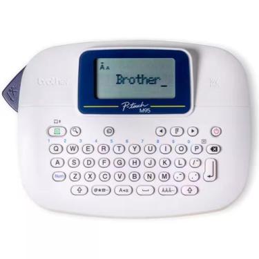 Imagem de Brother PT-M95WT Rotulador Eletrônico Portátil 2 Linhas