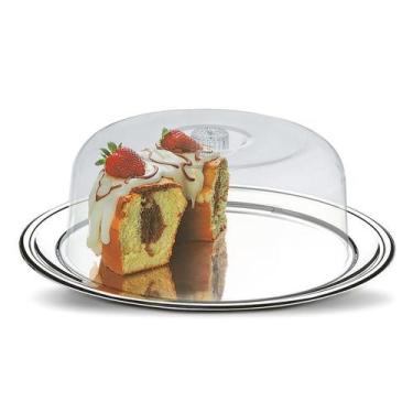 Imagem de Porta bolo inox red.c/tp brinox